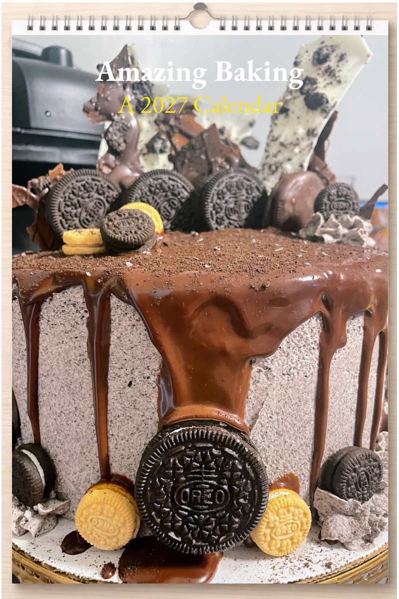 Amazing Baking: A 2027 Calendar