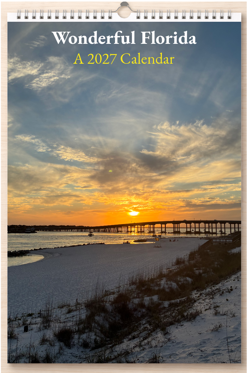 Wonderful Florida: A 2027 Calendar