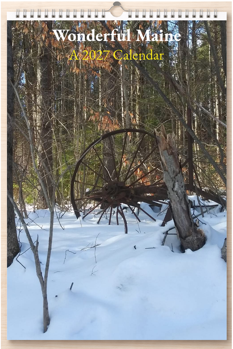 Wonderful Maine: A 2027 Calendar