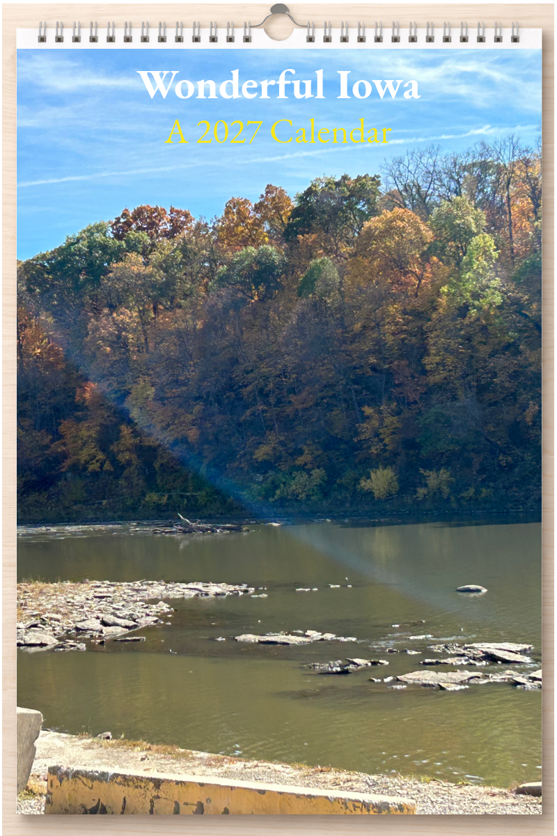Wonderful Iowa: A 2027 Calendar