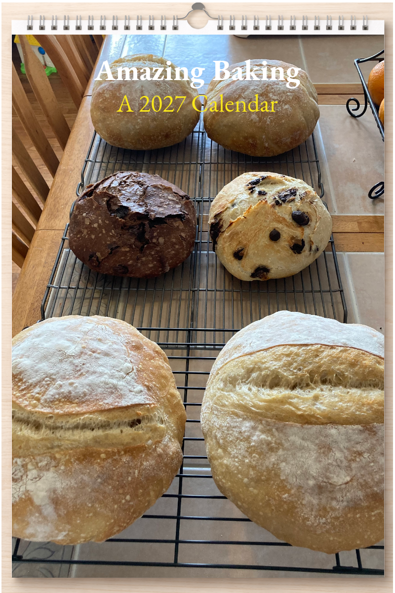 Amazing Baking: A 2027 Calendar