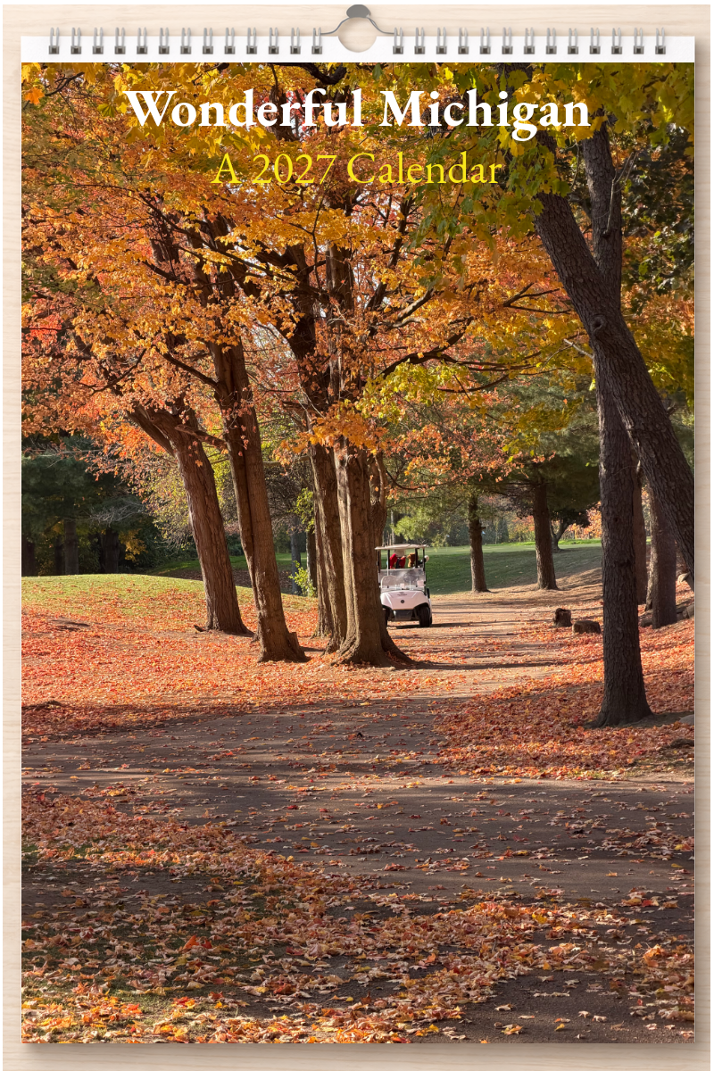 Wonderful Michigan: A 2027 Calendar