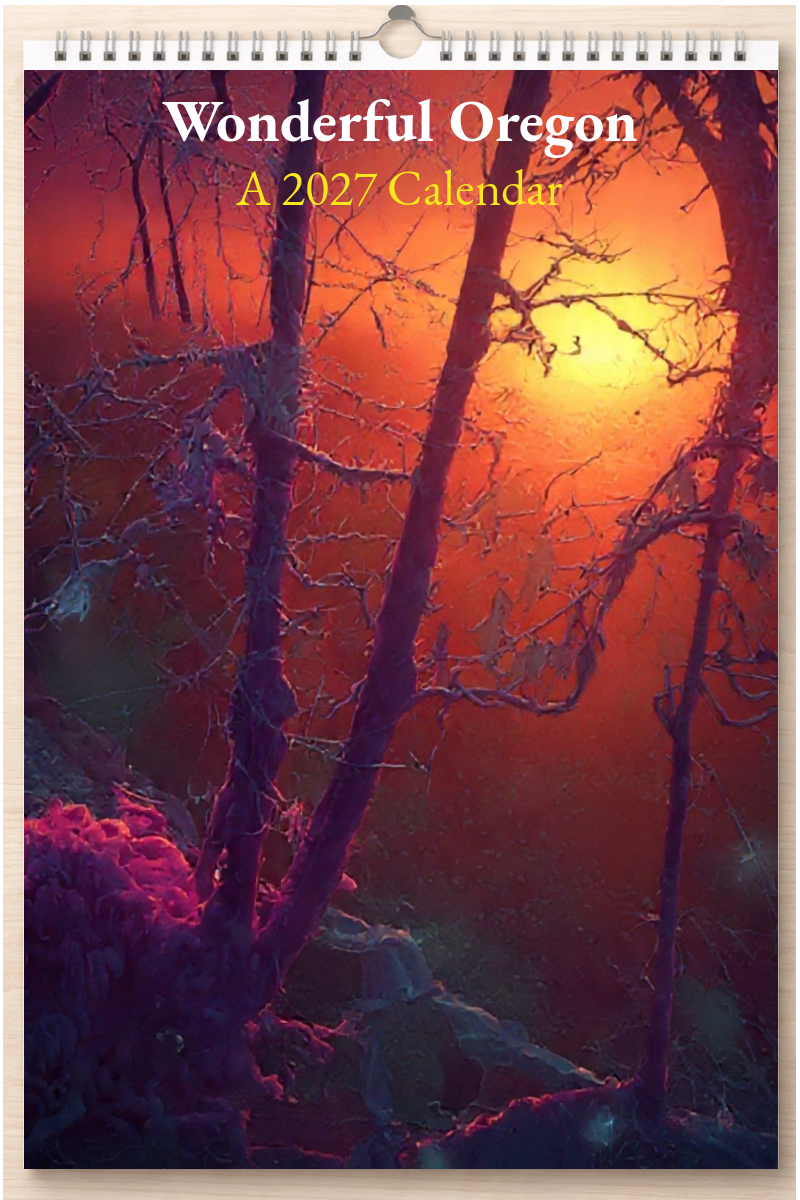Wonderful Oregon: A 2027 Calendar