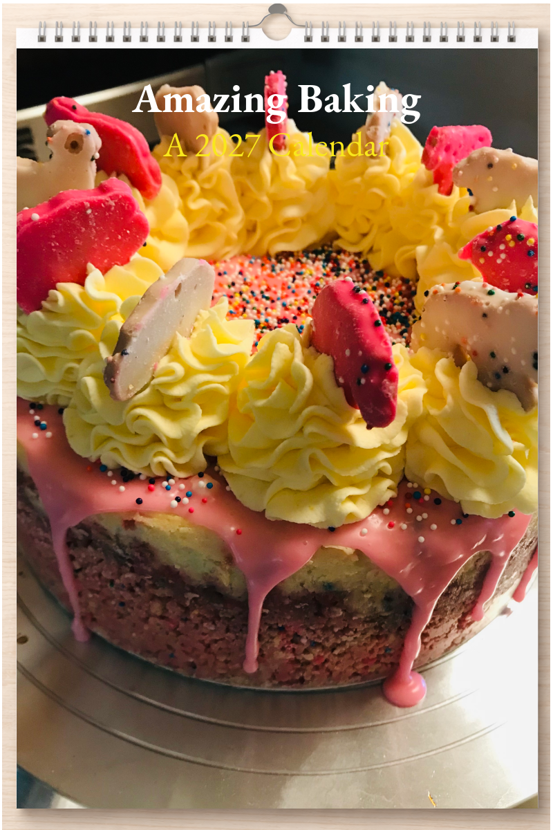 Amazing Baking: A 2027 Calendar