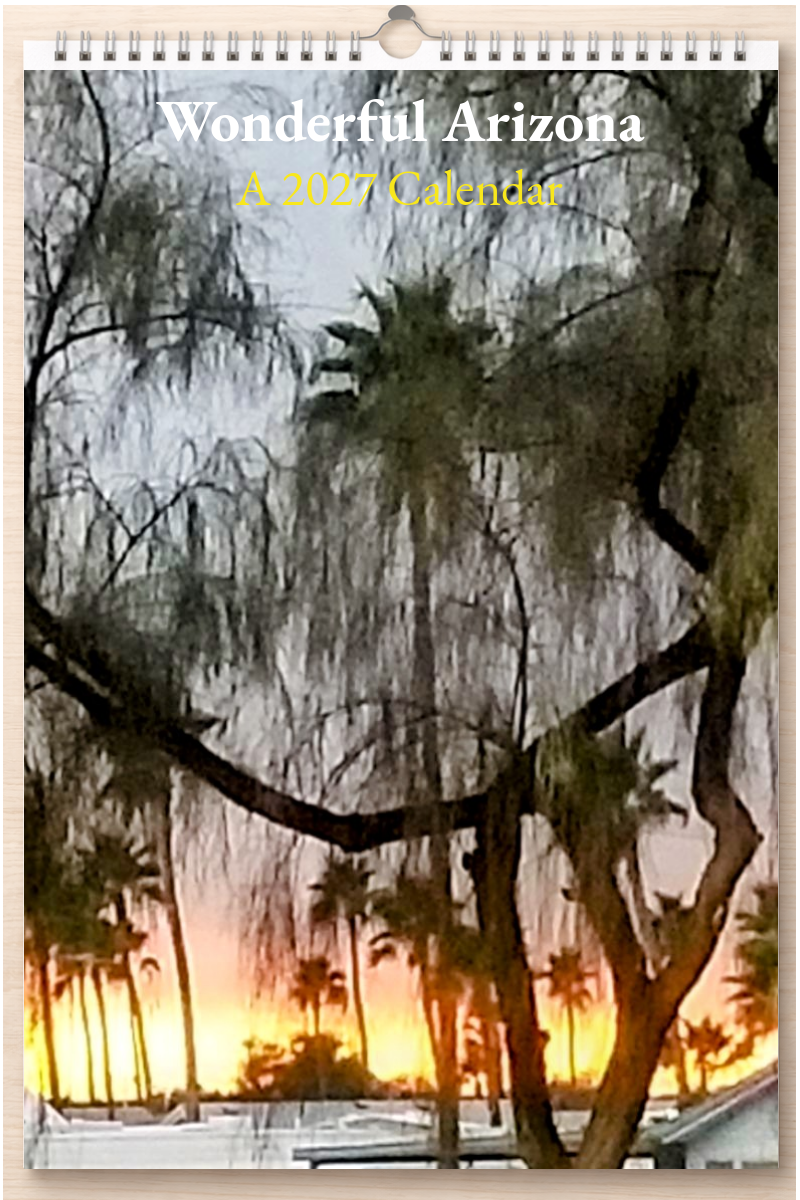 Wonderful Arizona: A 2027 Calendar