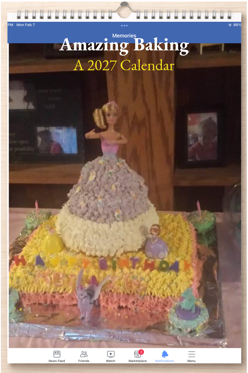 Amazing Baking: A 2027 Calendar