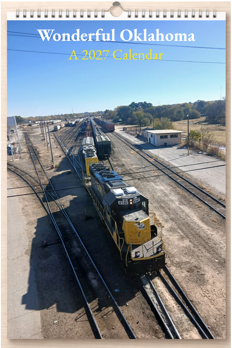 Wonderful Oklahoma: A 2027 Calendar