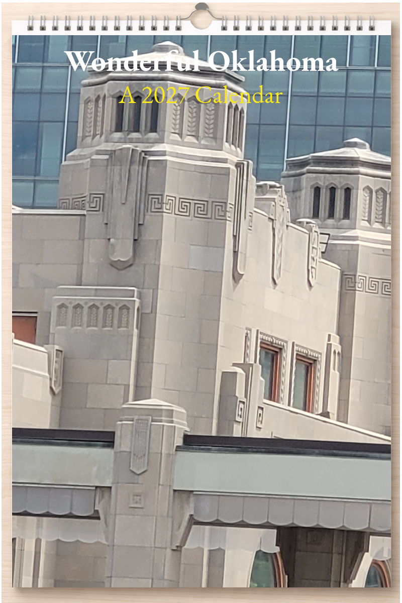 Wonderful Oklahoma: A 2027 Calendar