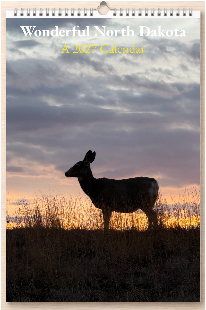 Wonderful North Dakota: A 2027 Calendar