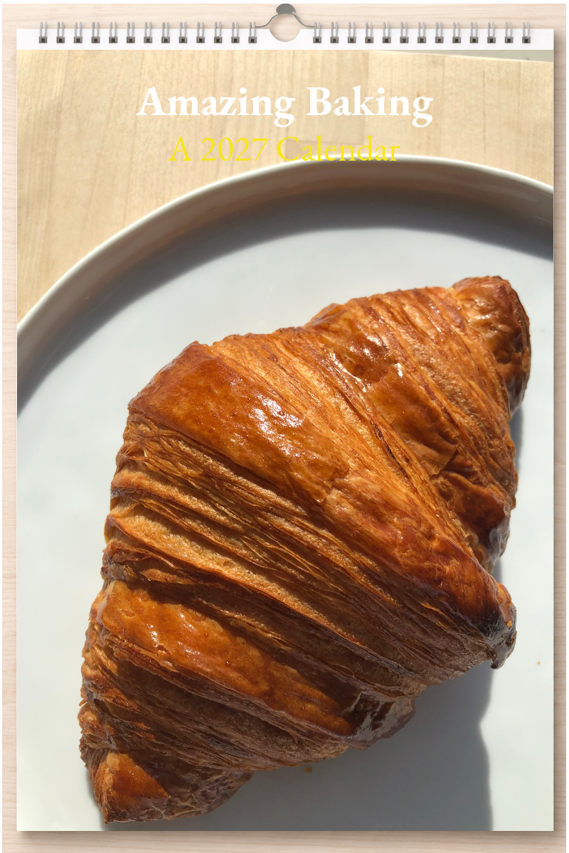 Amazing Baking: A 2027 Calendar