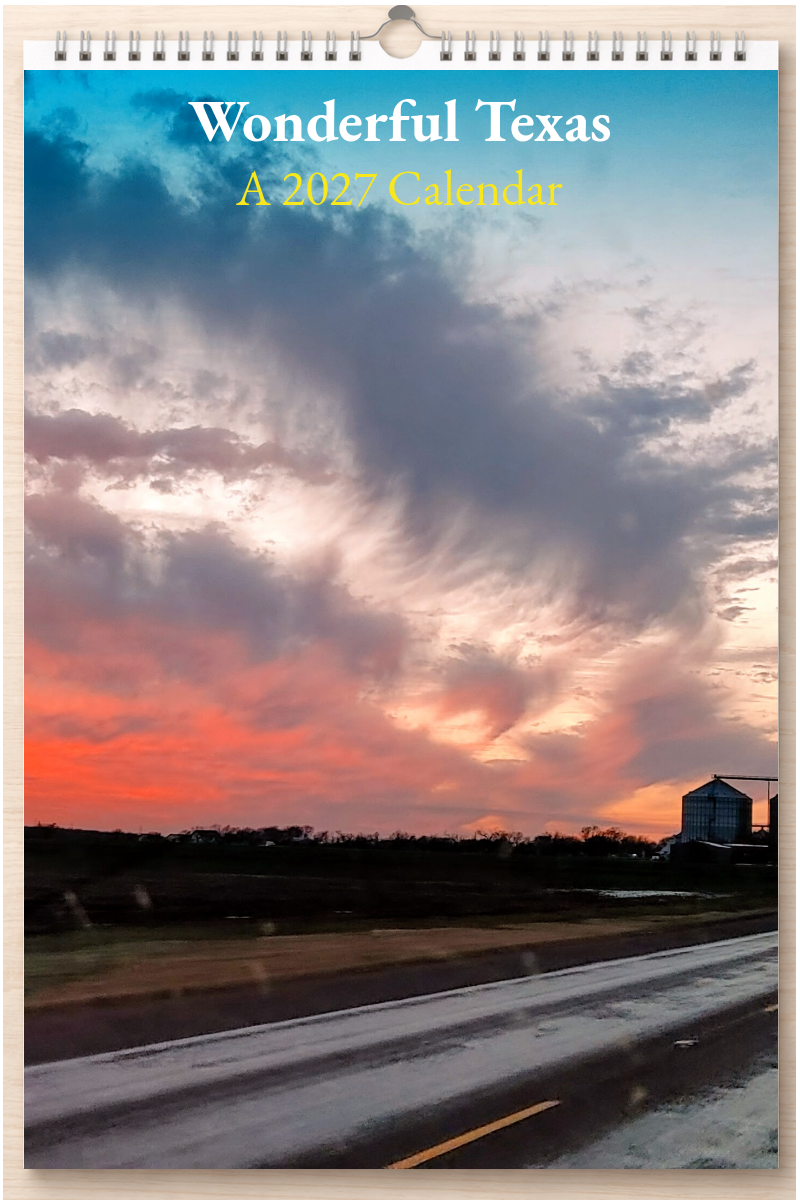 Wonderful Texas: A 2027 Calendar
