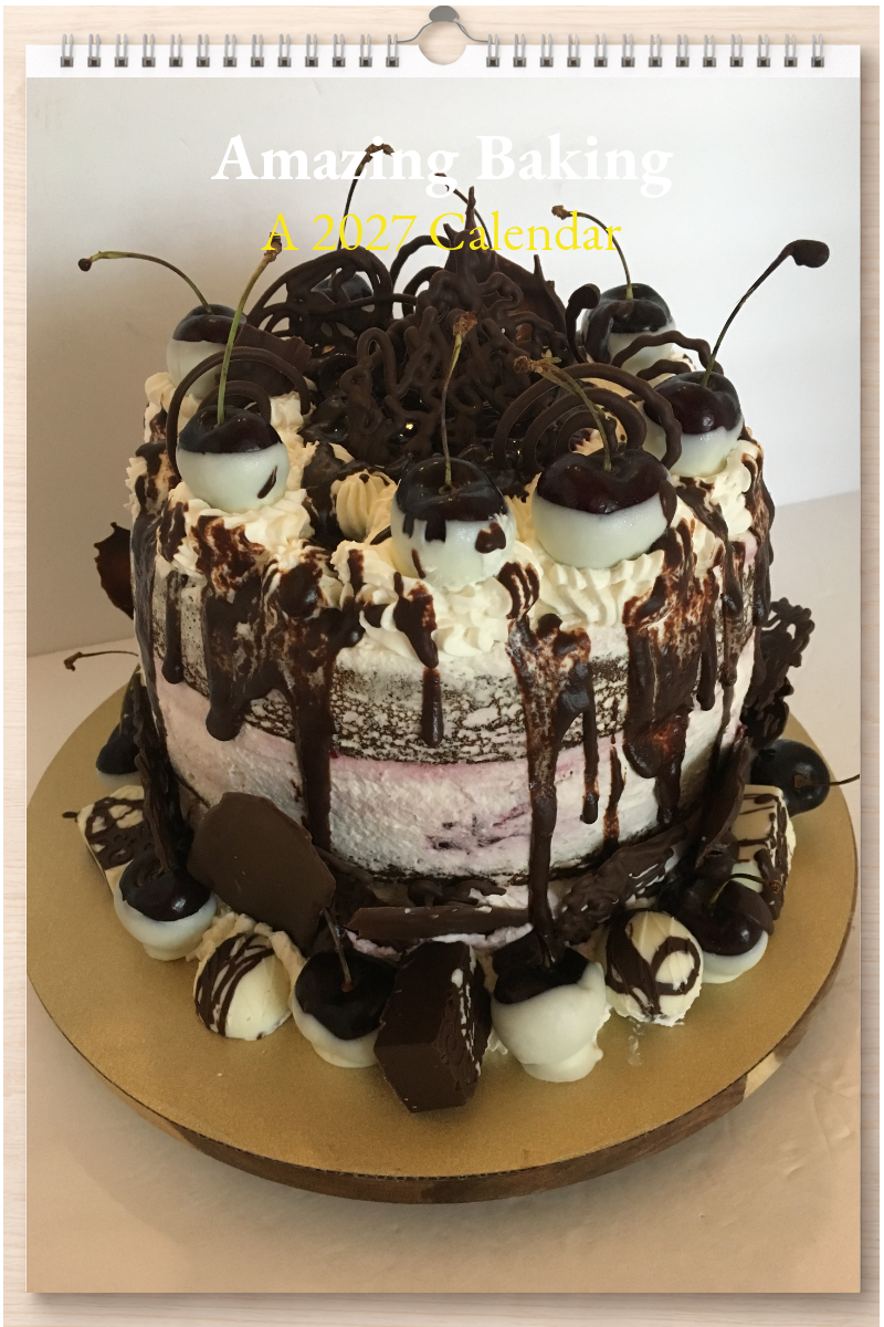 Amazing Baking: A 2027 Calendar