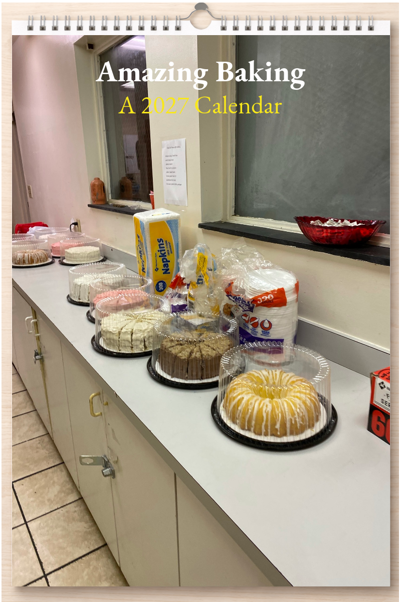 Amazing Baking: A 2027 Calendar