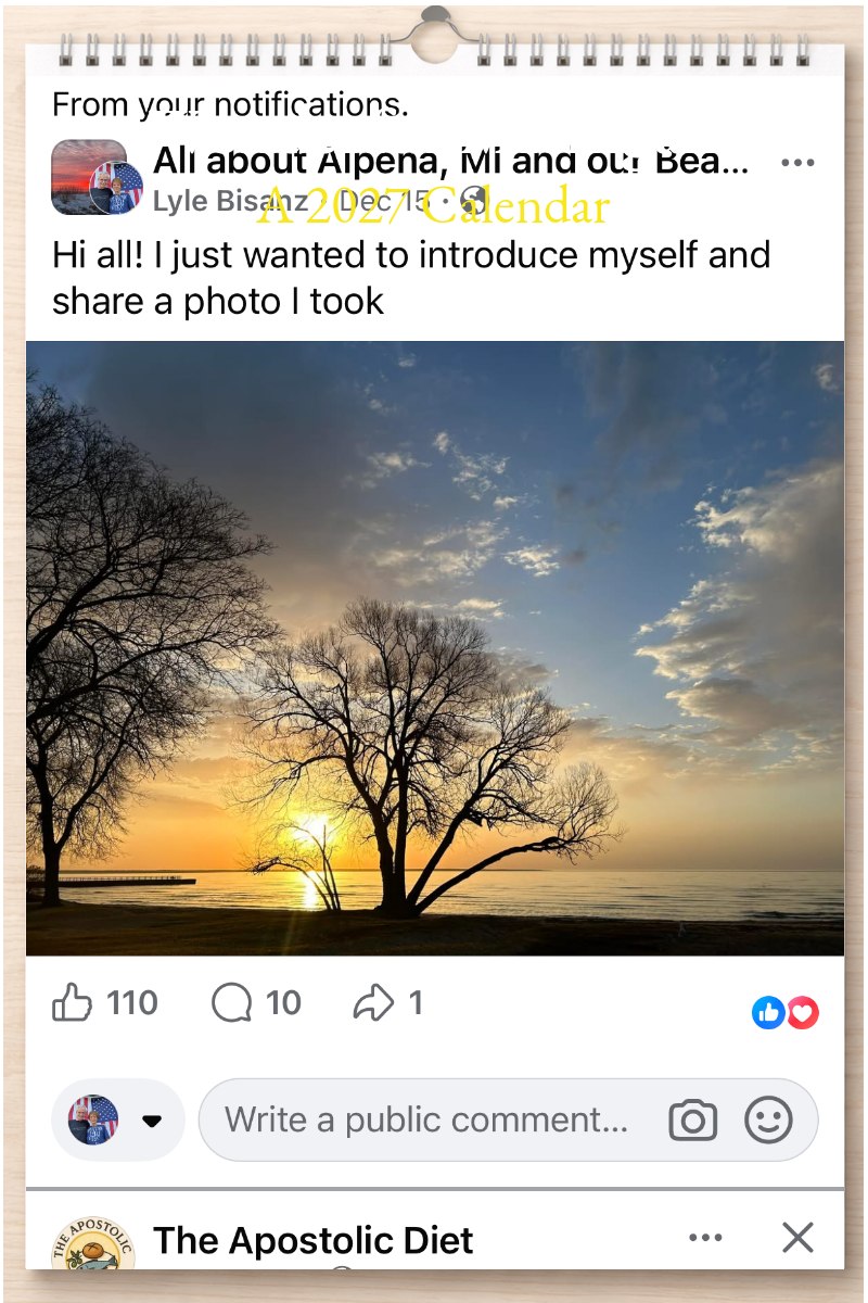 Wonderful Michigan: A 2027 Calendar
