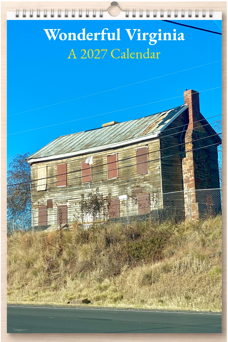 Wonderful Virginia: A 2027 Calendar