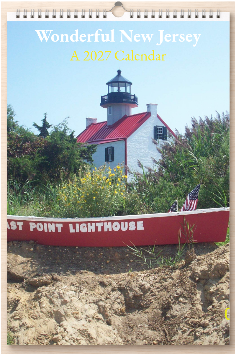 Wonderful New Jersey: A 2027 Calendar