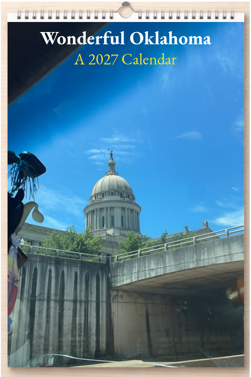 Wonderful Oklahoma: A 2027 Calendar
