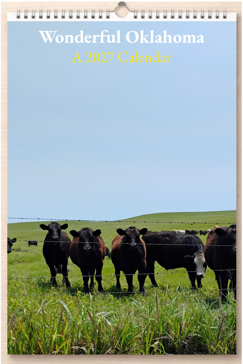 Wonderful Oklahoma: A 2027 Calendar