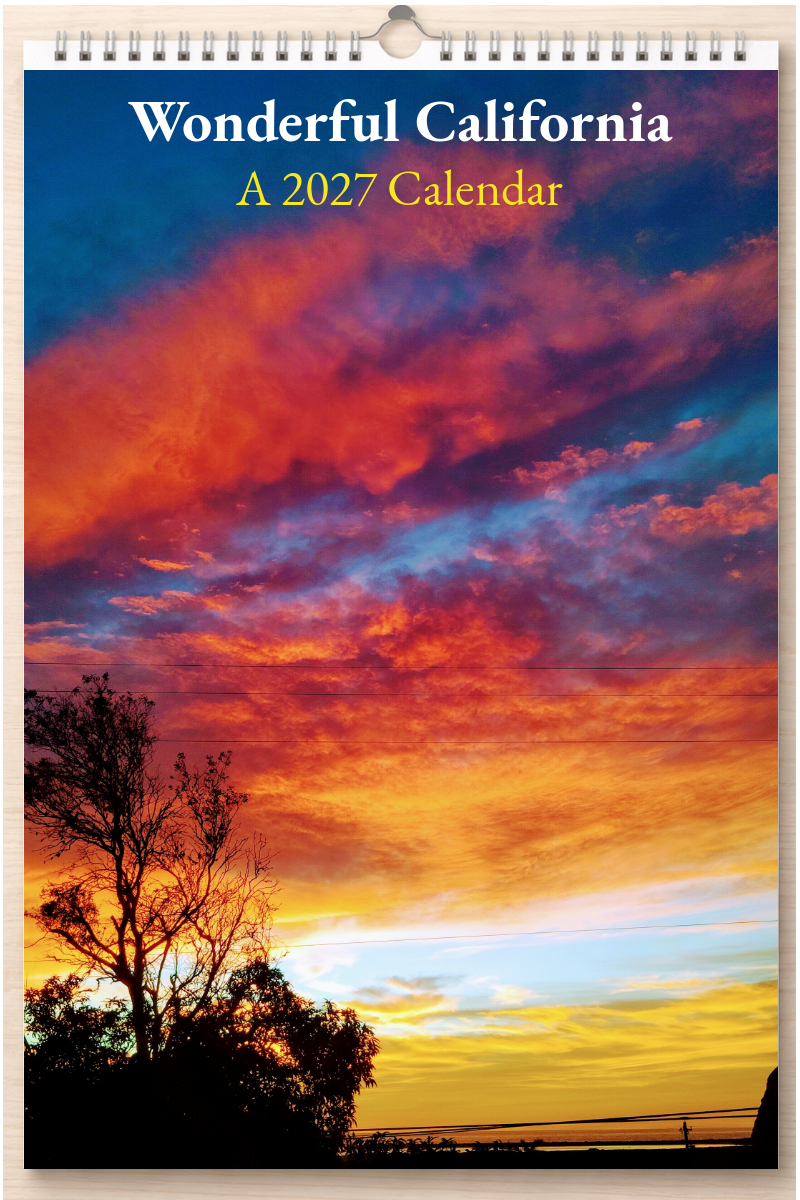 Wonderful California: A 2027 Calendar