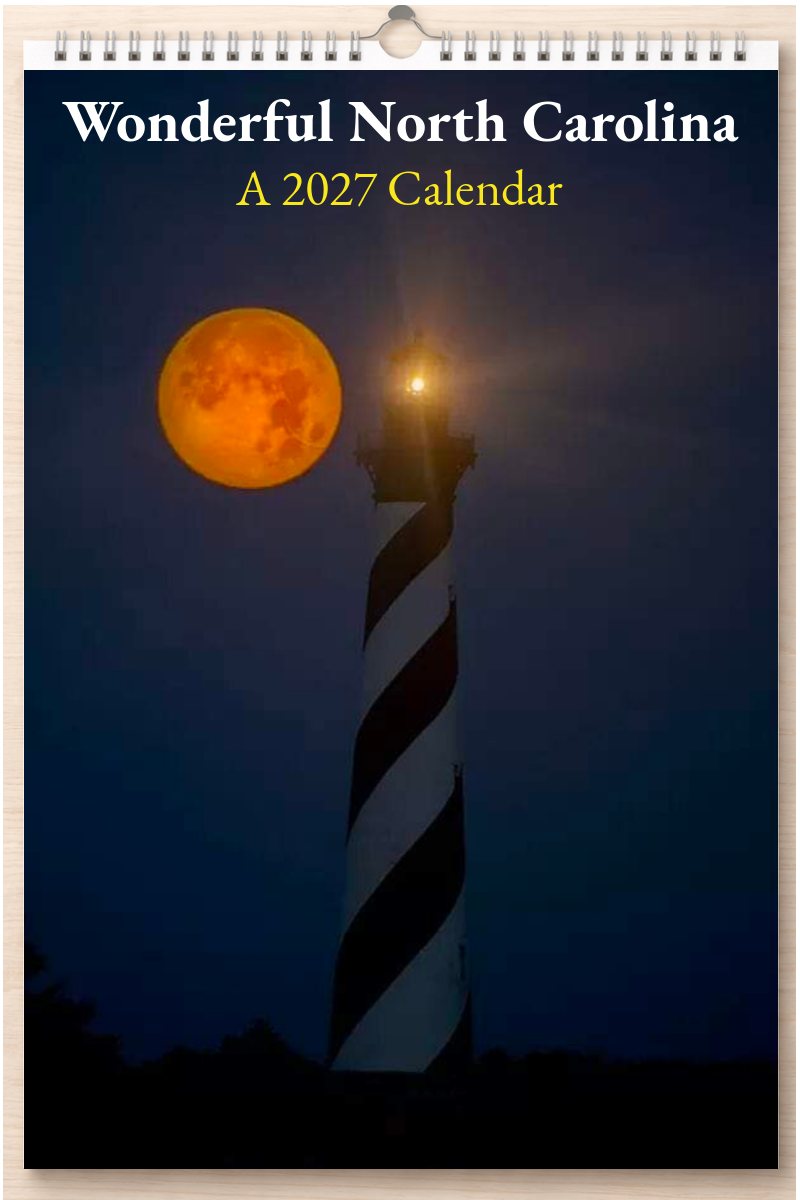 Wonderful North Carolina: A 2027 Calendar