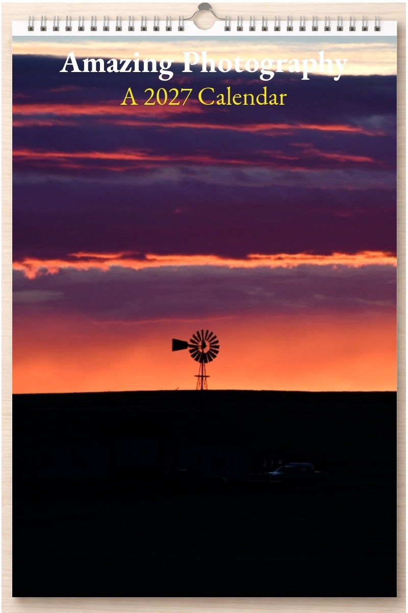 Amazing Photography: A 2027 Calendar