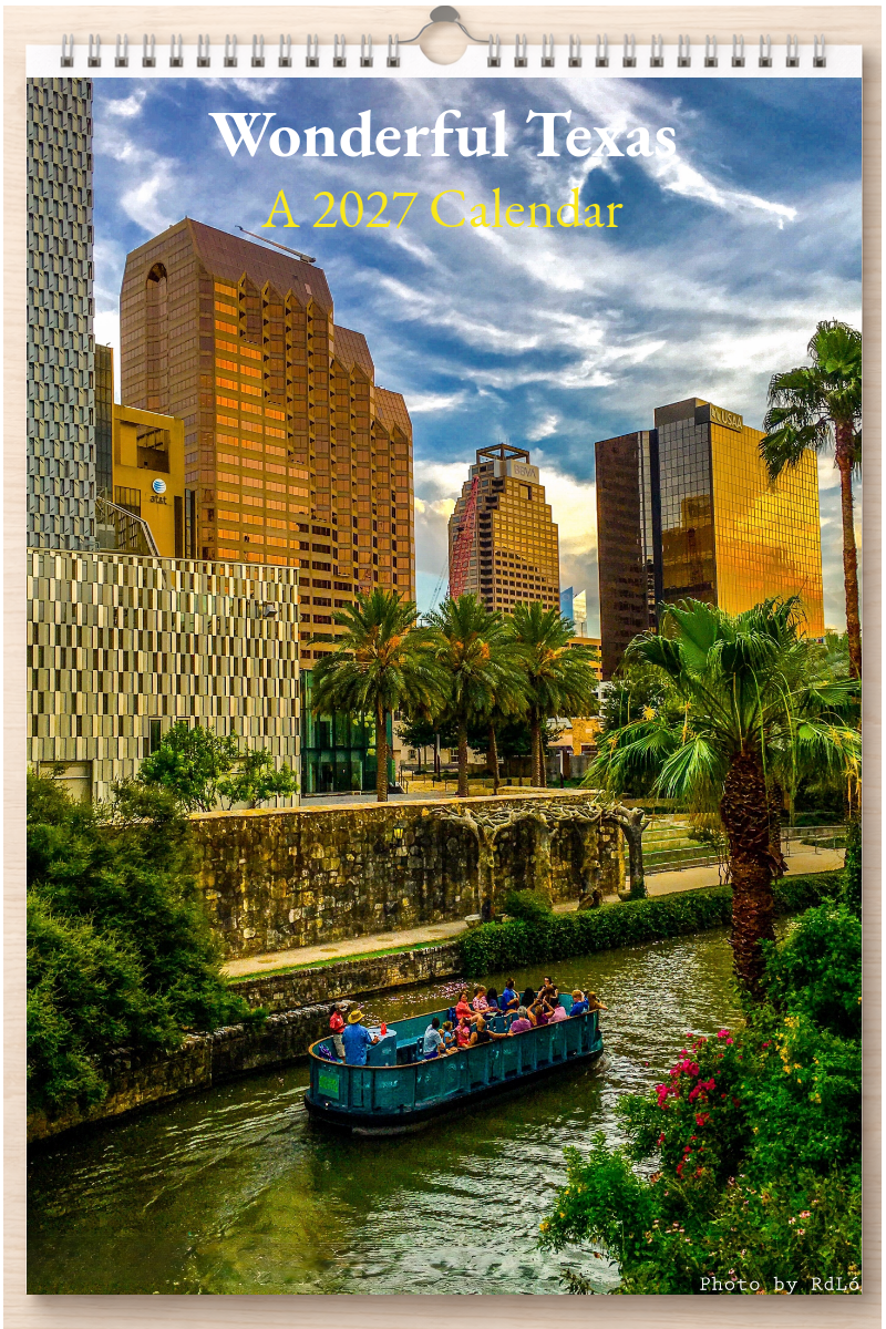 Wonderful Texas: A 2027 Calendar