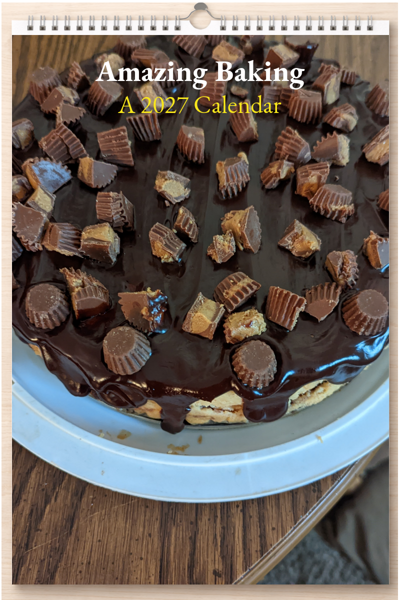Amazing Baking: A 2027 Calendar