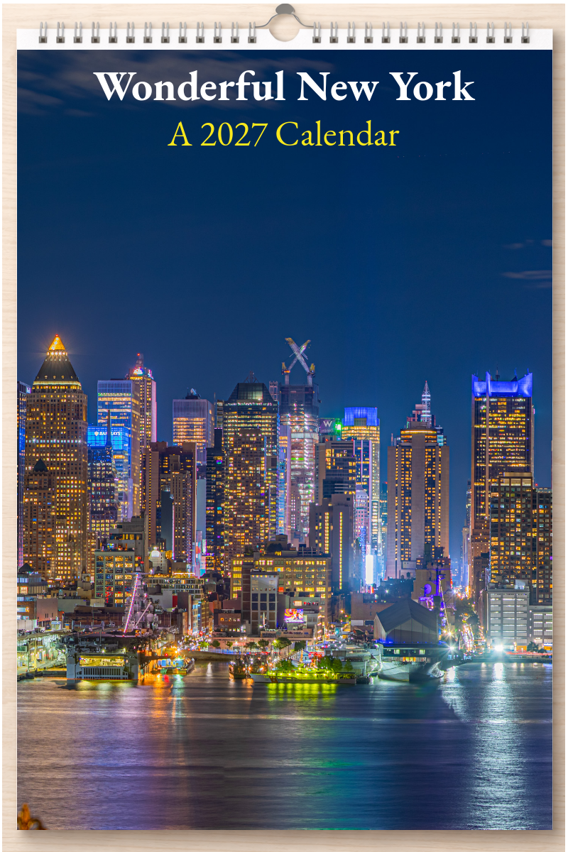 Wonderful New York: A 2027 Calendar