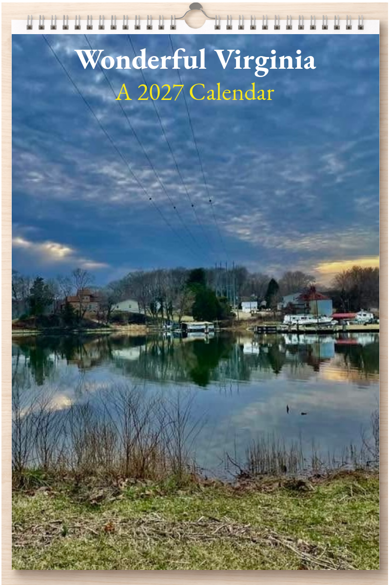 Wonderful Virginia: A 2027 Calendar