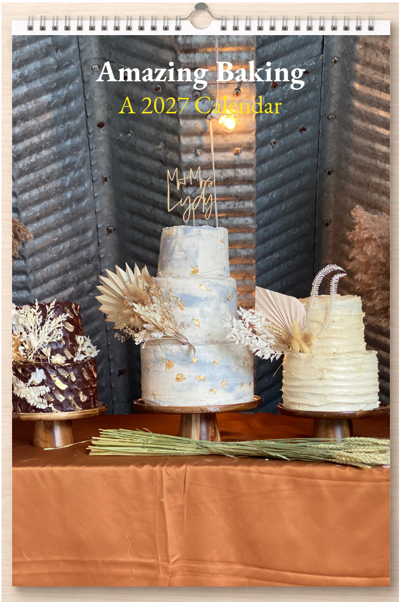 Amazing Baking: A 2027 Calendar