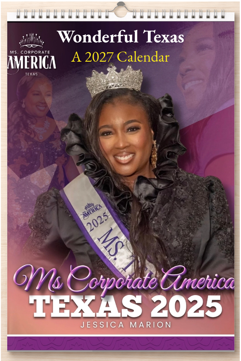 Wonderful Texas: A 2027 Calendar