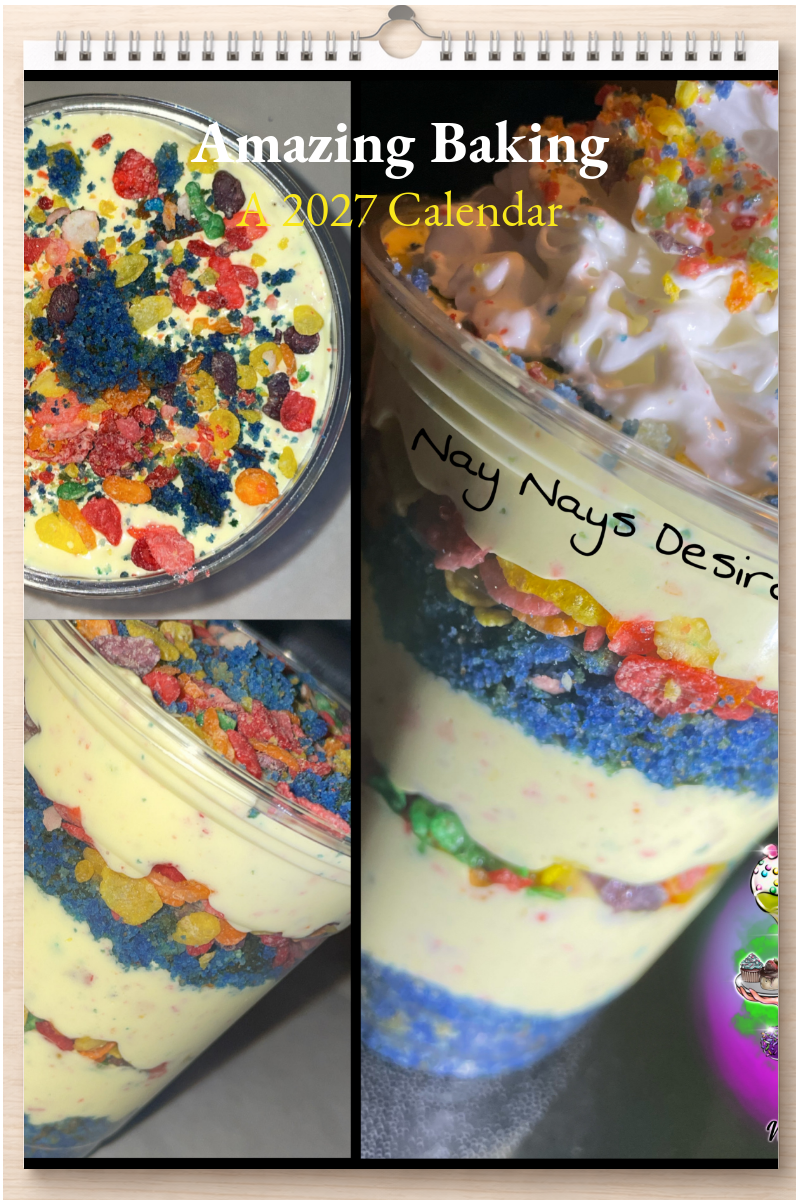 Amazing Baking: A 2027 Calendar