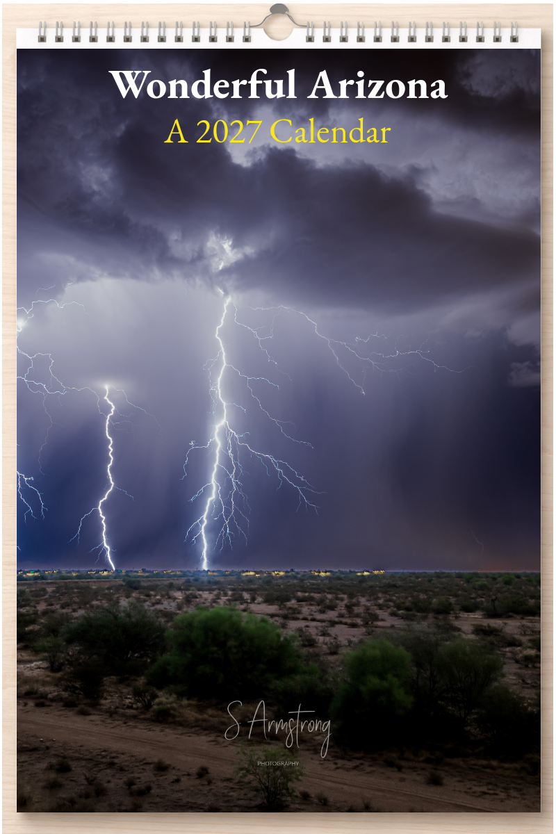 Wonderful Arizona: A 2027 Calendar