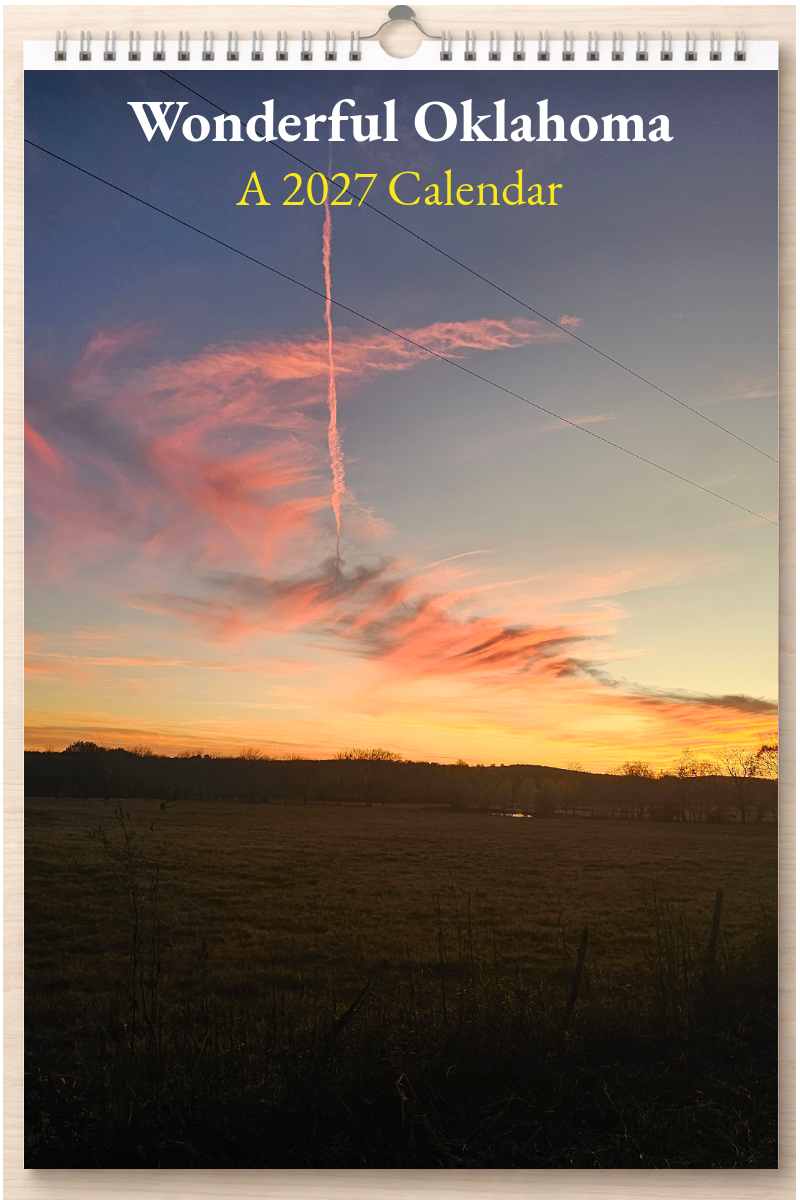 Wonderful Oklahoma: A 2027 Calendar