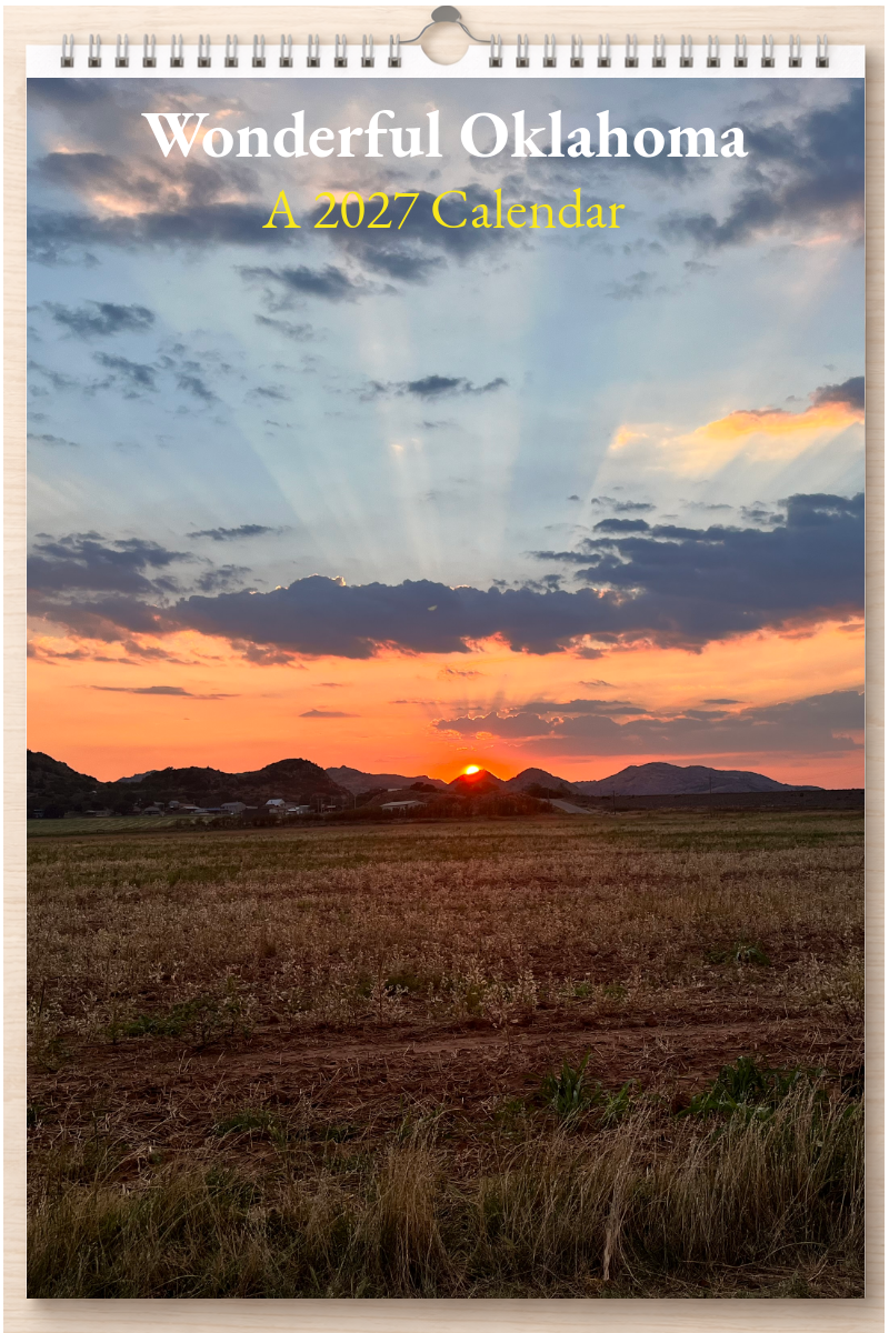Wonderful Oklahoma: A 2027 Calendar