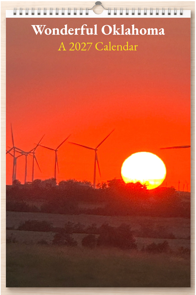 Wonderful Oklahoma: A 2027 Calendar