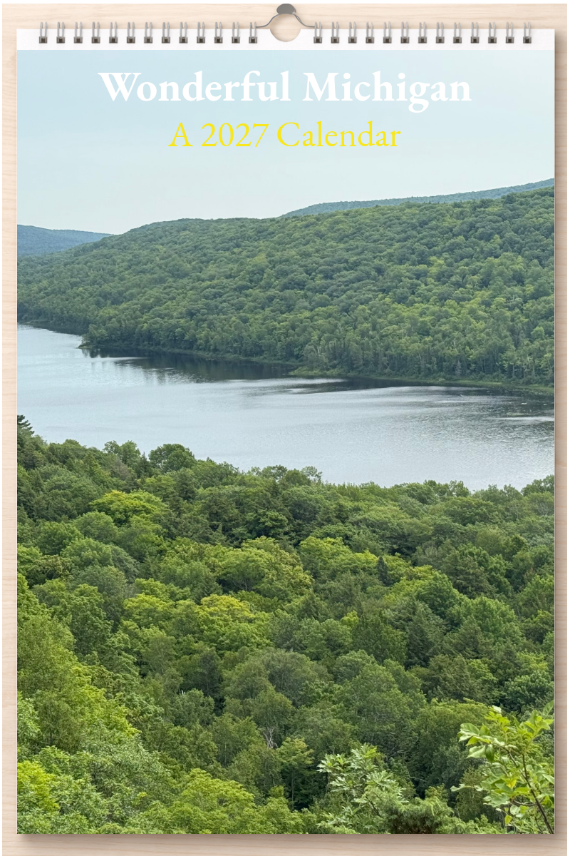 Wonderful Michigan: A 2027 Calendar
