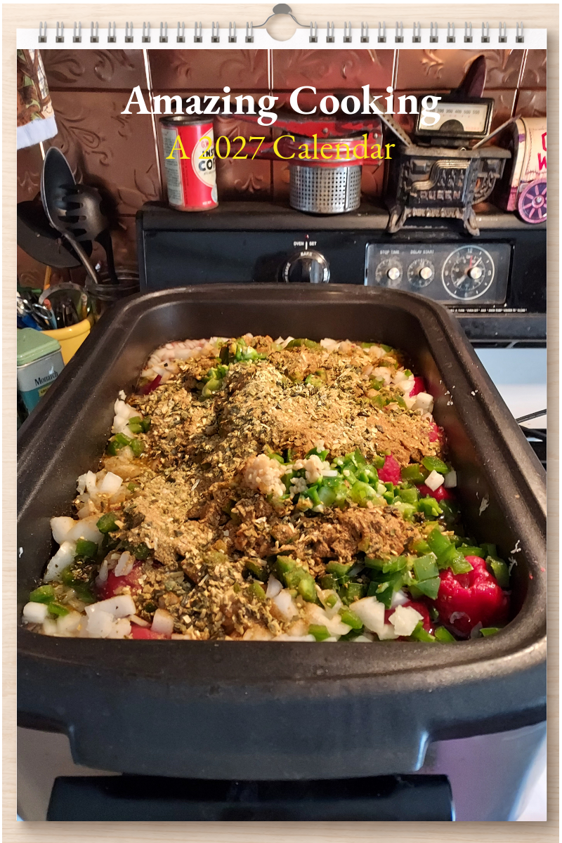 Amazing Cooking: A 2027 Calendar