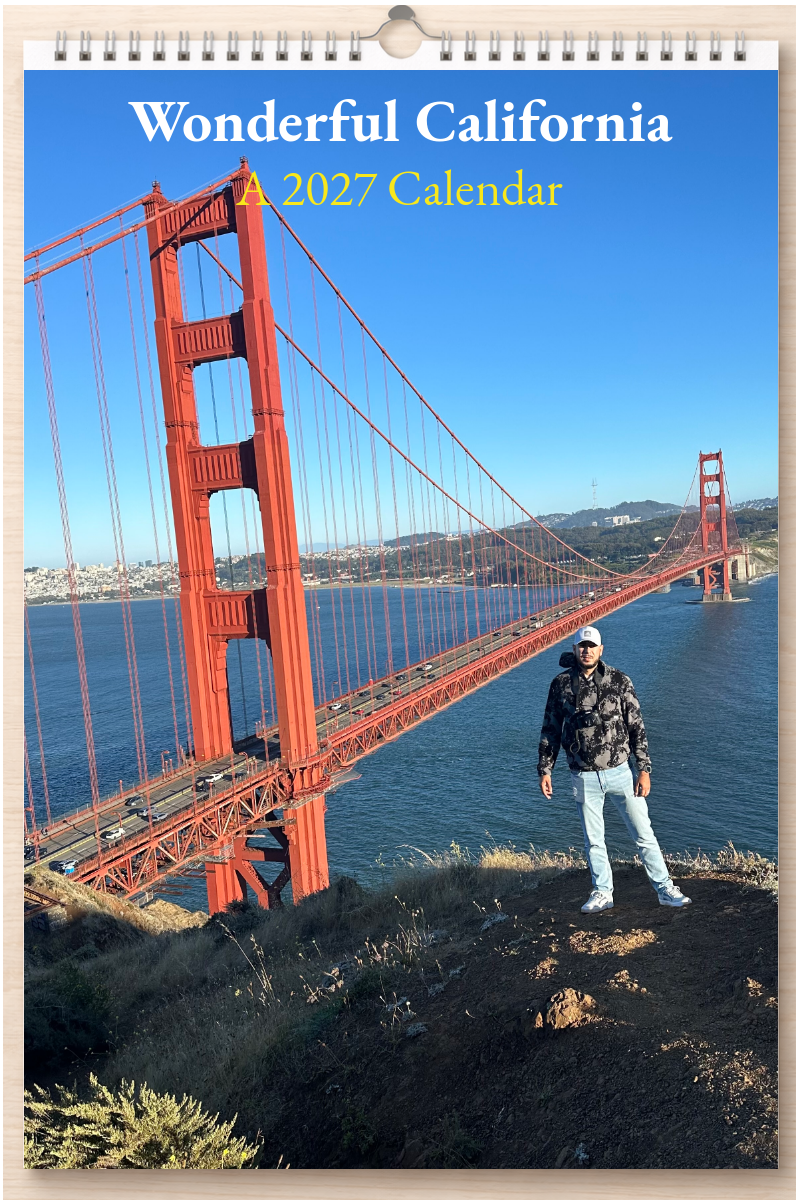 Wonderful California: A 2027 Calendar