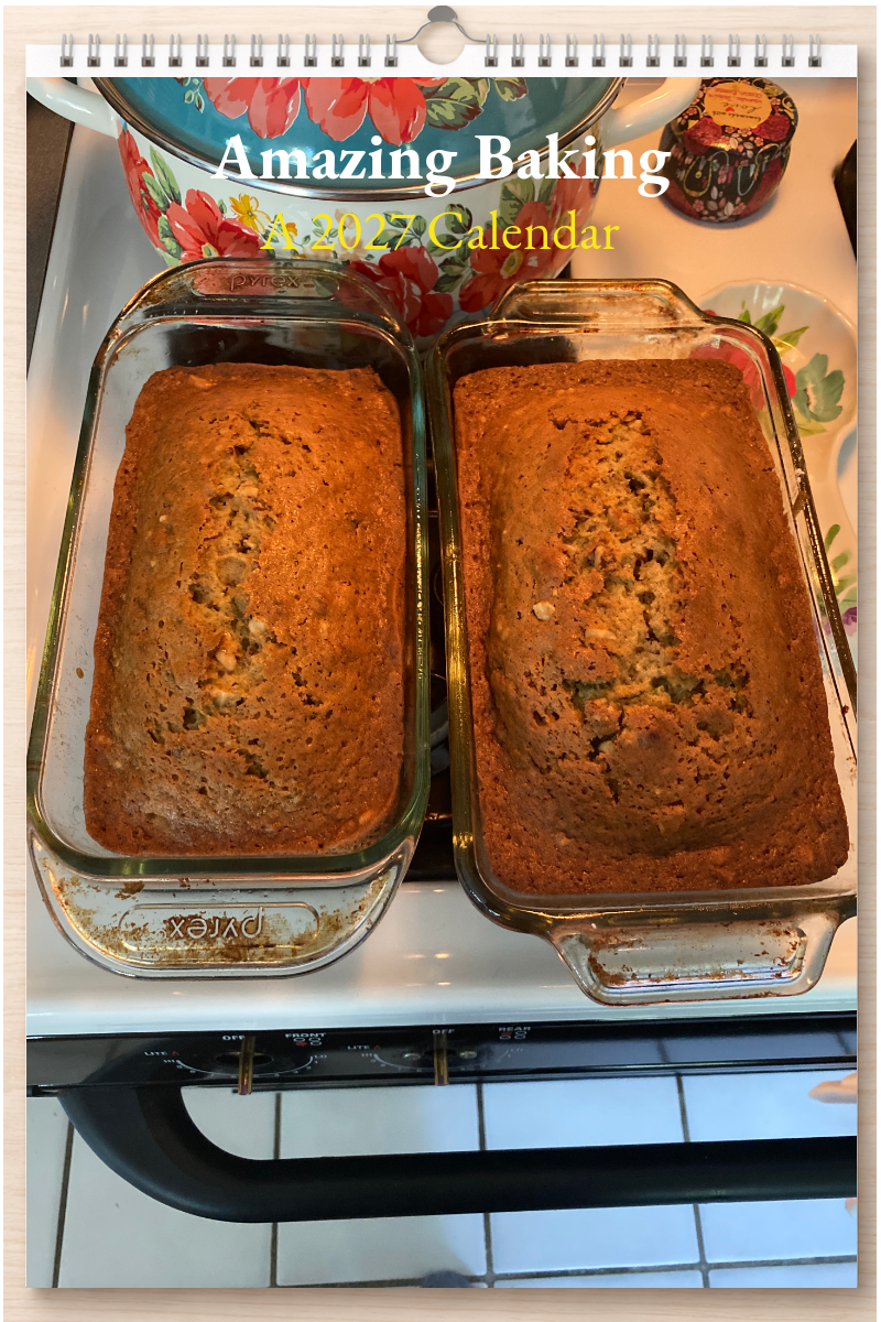 Amazing Baking: A 2027 Calendar
