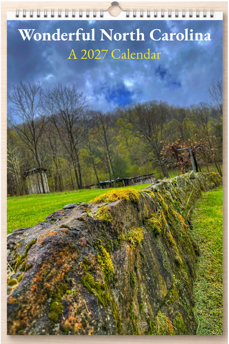 Wonderful North Carolina: A 2027 Calendar