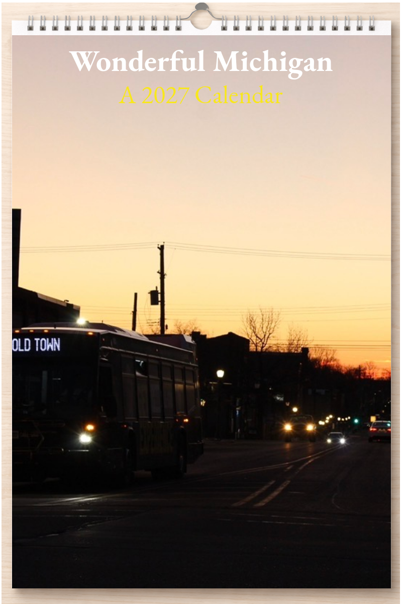 Wonderful Michigan: A 2027 Calendar