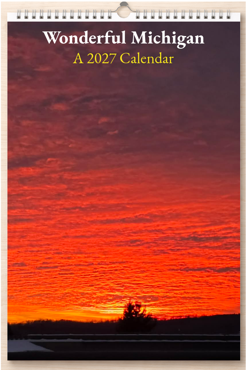 Wonderful Michigan: A 2027 Calendar