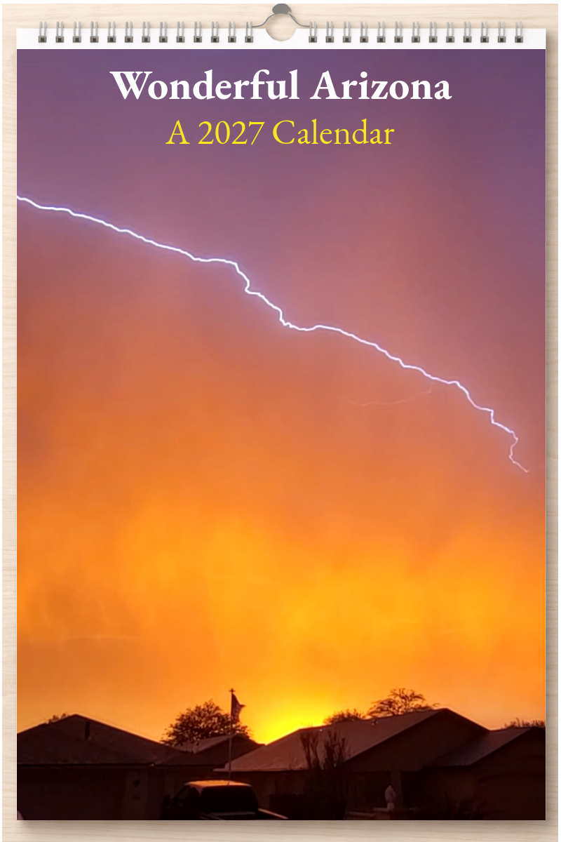Wonderful Arizona: A 2027 Calendar