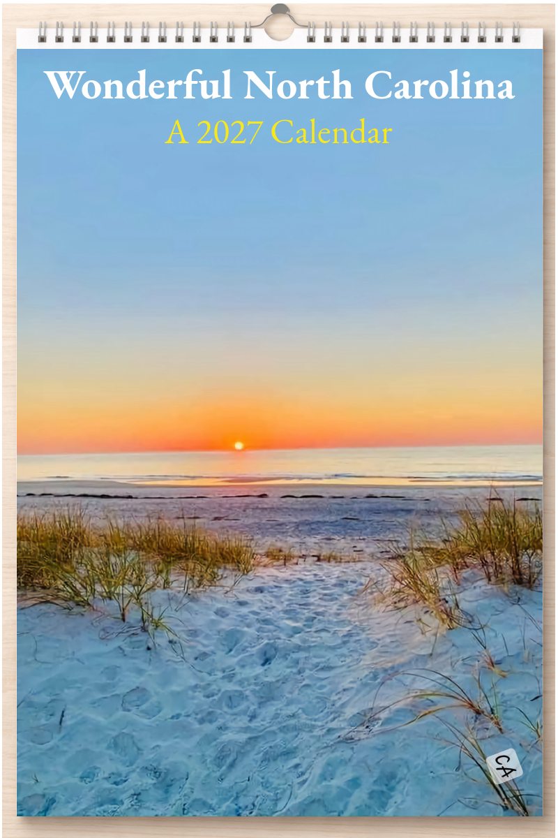 Wonderful North Carolina: A 2027 Calendar
