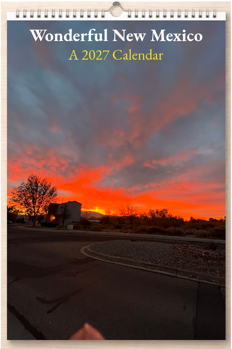 Wonderful New Mexico: A 2027 Calendar