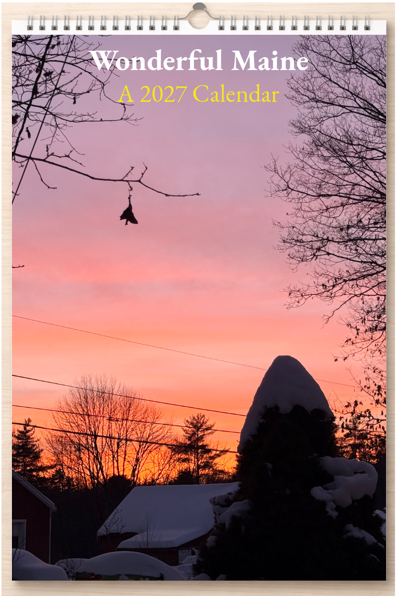 Wonderful Maine: A 2027 Calendar