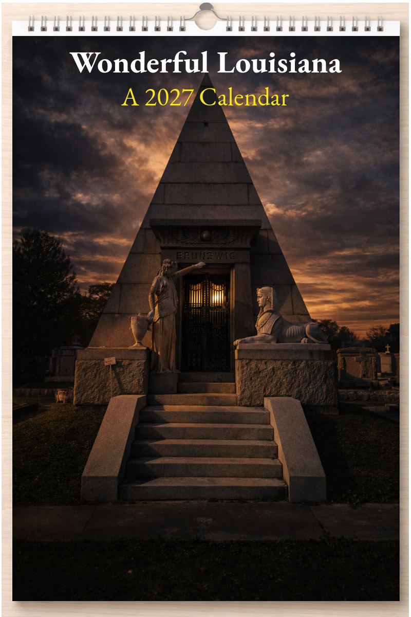 Wonderful Louisiana: A 2027 Calendar