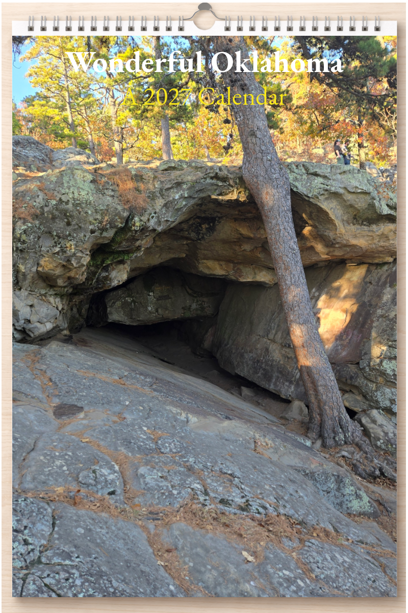 Wonderful Oklahoma: A 2027 Calendar