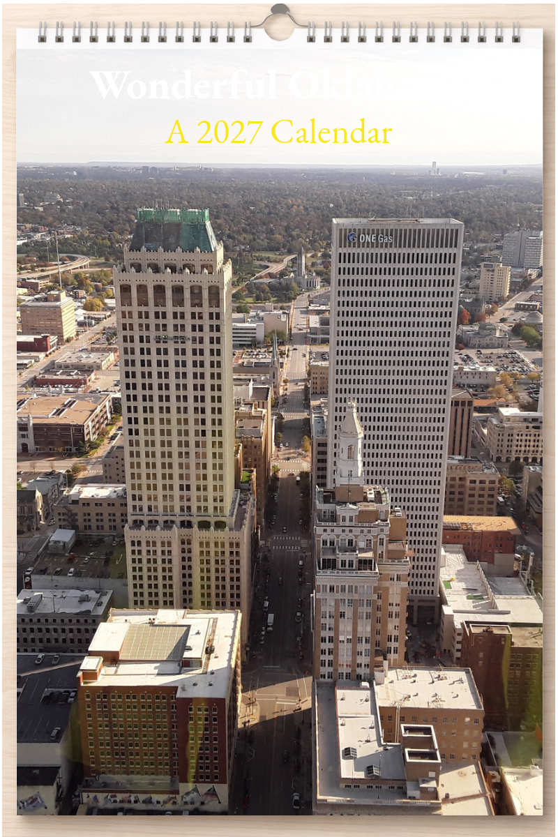 Wonderful Oklahoma: A 2027 Calendar